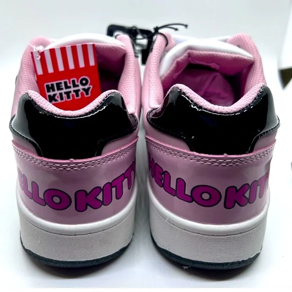 Hello Kitty NWT PINK Women’s Sneakers size 9 - 9.5 NIB - Picture 5 of 6